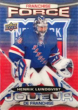 2016-17 Upper Deck Tim Hortons - Franchise Force 3D #FF-6 Henrik Lundqvist Front