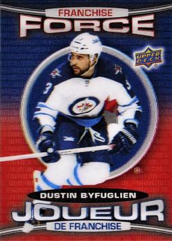 2016-17 Upper Deck Tim Hortons - Franchise Force 3D #FF-12 Dustin Byfuglien Front