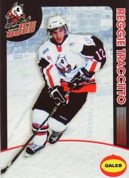 2008-09 Niagara IceDogs (OHL) #22 Reggie Traccitto Front