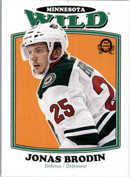 2016-17 O-Pee-Chee - Retro Blank Back #NNO Jonas Brodin Front