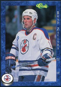 1994-95 Classic Cape Breton Oilers (AHL) #NNO Brad Zavisha Front