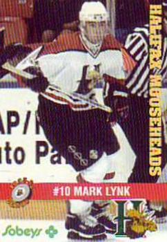 1995-96 Halifax Mooseheads (QMJHL) #11 Mark Lynk Front