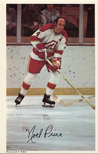 1972-73 Atlanta Flames #NNO Noel Price Front