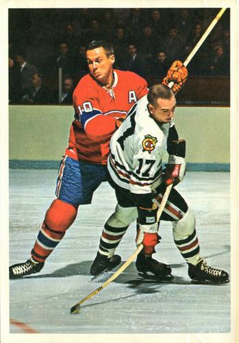 1963-64 Toronto Star Hockey Stars In Action #NNO Ken Wharram Front