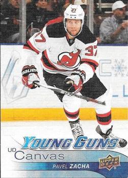 2016-17 Upper Deck - UD Canvas #C110 Pavel Zacha Front