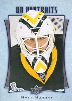 2016-17 Upper Deck - UD Portraits #P-11 Matt Murray Front