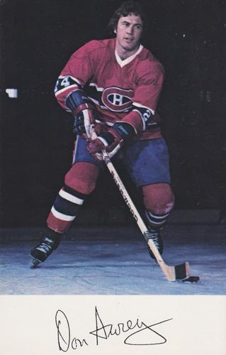 1975-76 Montreal Canadiens #NNO Don Awrey Front