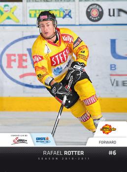 2010-11 Erste Bank Eishockey Liga #164 Rafael Rotter Front
