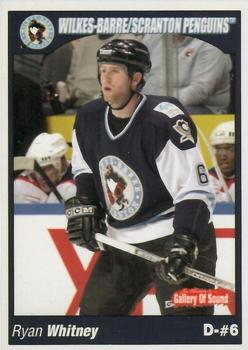 Ryan Whitney (b.1983) Hockey Stats and Profile at