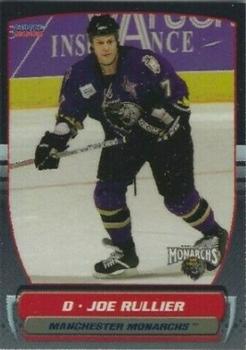 2004-05 Choice Manchester Monarchs (AHL) #12 Joe Rullier Front