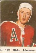 1964 Coralli Hockeystjarnor (Swedish) #152 Nicke Johansson Front