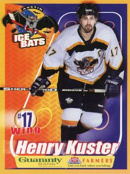2006-07 Austin Ice Bats (CHL) #A-08 Henry Kuster Front