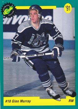 1991 Classic Draft Picks #15 Glen Murray Front