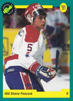 1991 Classic Draft Picks #48 Shane Peacock Front