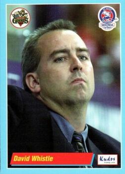 2000-01 British Ice Hockey Superleague BISL #NNO David Whistle Front