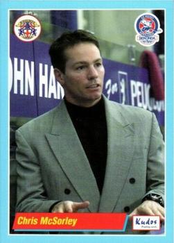 2000-01 British Ice Hockey Superleague BISL #NNO Chris McSorley Front