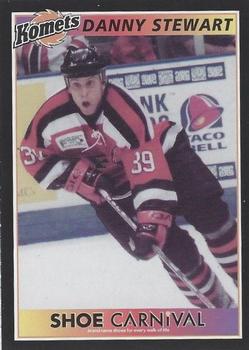 2004-05 Shoe Carnival Fort Wayne Komets (UHL) #13 Dan Stewart Front