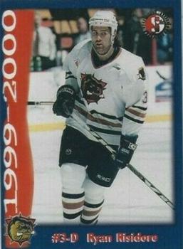 1999-00 SplitSecond Hamilton Bulldogs (AHL) #NNO Ryan Risidore Front