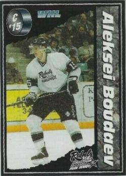 1995-96 Red Deer Rebels (WHL) Police #NNO Alexei Budayev Front