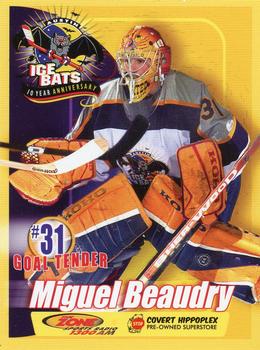 2005-06 Austin Ice Bats (CHL) #2 Miguel Beaudry Front