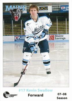 2007-08 Bonanza Steakhouse Maine Black Bears (NCAA) #NNO Kevin Swallow Front