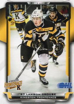 2015-16 Extreme Kingston Frontenacs (OHL) #5 Lawson Crouse Front