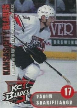 2000-01 Dick's Sporting Goods Kansas City Blades (IHL) #11 Vadim Sharifijanov Front