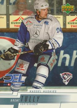 2000-01 Upper Deck DEL (German) #115 Brent Tully Front