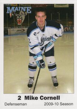 2009-10 Gossamer Press Maine Black Bears (NCAA) #3 Mike Cornell Front