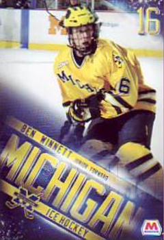 2009-10 Michigan Wolverines (NCAA) #13 Ben Winnett Front