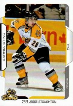 2009-10 Extreme Sarnia Sting (OHL) #16 Jesse Stoughton Front