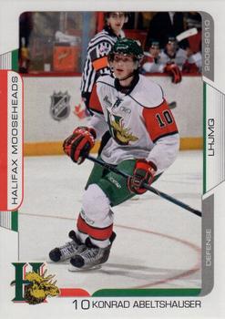 2009-10 Extreme Halifax Mooseheads (QMJHL) #6 Konrad Abeltshauser Front