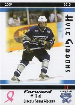 2009-10 Lincoln Stars (USHL) Series 2 #37 Kyle Gibbons Front