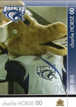 2009-10 Swift Current Broncos (WHL) #NNO Charlie Horse Front
