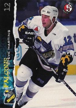 1996-97 SplitSecond Springfield Falcons (AHL) #NNO Steve Martins Front