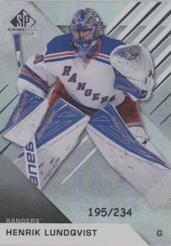 2016-17 SP Game Used - Rainbow Player Age #60 Henrik Lundqvist Front