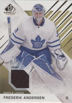 2016-17 SP Game Used - Gold Material #78 Frederik Andersen Front