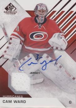 2016-17 SP Game Used - Red Autograph Material #68 Cam Ward Front