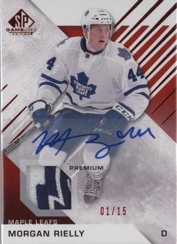 2016-17 SP Game Used - Red Autograph Material Spectrum Premium #27 Morgan Rielly Front