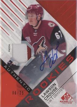 2016-17 SP Game Used - Red Autograph Material Spectrum Premium #116 Lawson Crouse Front