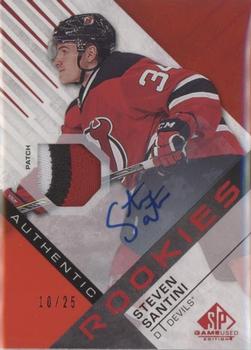 2016-17 SP Game Used - Red Autograph Material Spectrum Premium #175 Steven Santini Front