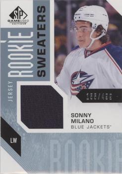 2016-17 SP Game Used - Rookie Sweaters #RS-SM Sonny Milano Front