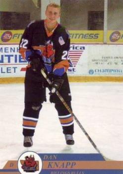 2002-03 Billings Bulls (NAHL) #19 Dan Knapp Front