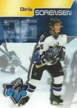 2002-03 Molson Export Rimouski Oceanic (QMJHL) #17 Christopher Sorensen Front