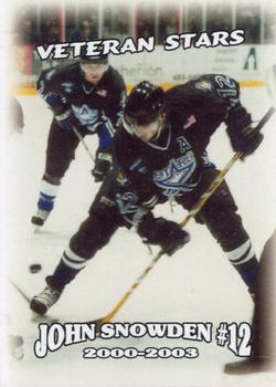 2002-03 Blueline Booster Club Lincoln Stars (USHL) Update #46 John Snowden Front