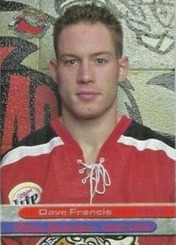 2002-03 Grandstand Odessa Jackalopes (CHL) #8 David Francis Front