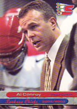 2002-03 Grandstand Spokane Chiefs (WHL) #NNO Al Conroy Front