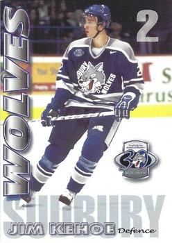 2001-02 Action Sudbury Wolves (OHL) #NNO Jim Kehoe Front