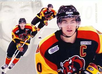 2003-04 Extreme Belleville Bulls (OHL) #NNO Andrew Brown Front