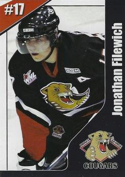 2003-04 Canadian Springs Prince George Cougars (WHL) #9 Jonathan Filewich Front